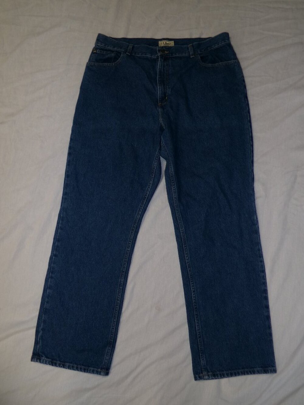LL Bean Jeans Plus sz 20 M/T Tall Blue Denim Original Fit Traditional Relaxed
